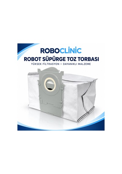Ecovacs Deebot X9 Pro Omni Robot Süpürge Uyumlu Yedek Parça, Toz Torbası 2 Adet
