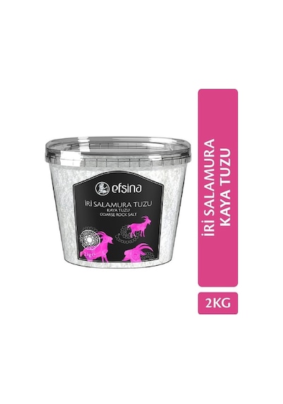 Efsina İri Kaya Tuzu 2 KG