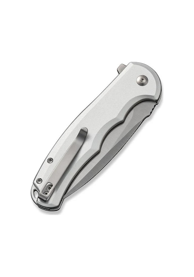 Civivi Button Lock Praxis Aluminum Silver Kamp Çakı Gri - Gümüş