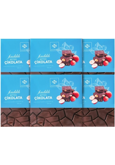 Fındıklı Bitter Tablet Çikolata 70 Gr