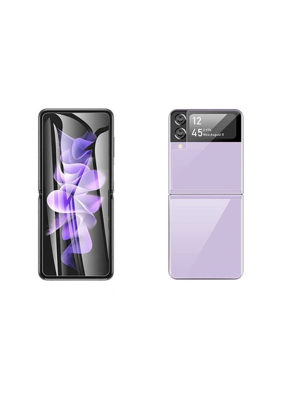 Samsung Uyumlu Galaxy Z Flip 4 Zore Narr Tpu Ön Arka Body Ekran Koruyucu