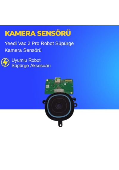 Yeedi Vac 2 Pro Robot Süpürge Kamera Sensörü