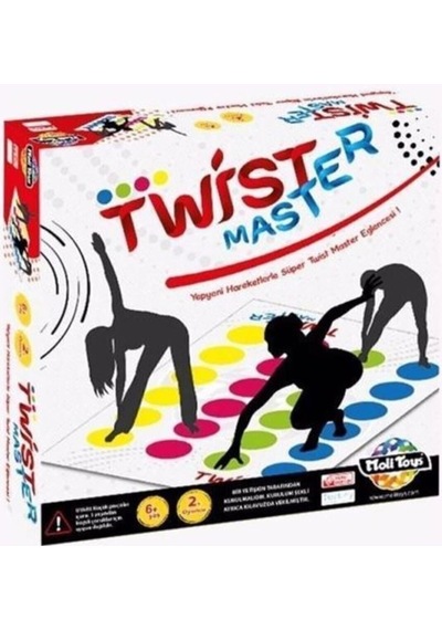 Twist Master Denge Oyunu Touch - Stop V2 Eğlenceli Dikkat Algı Hareket Aile Oyunu