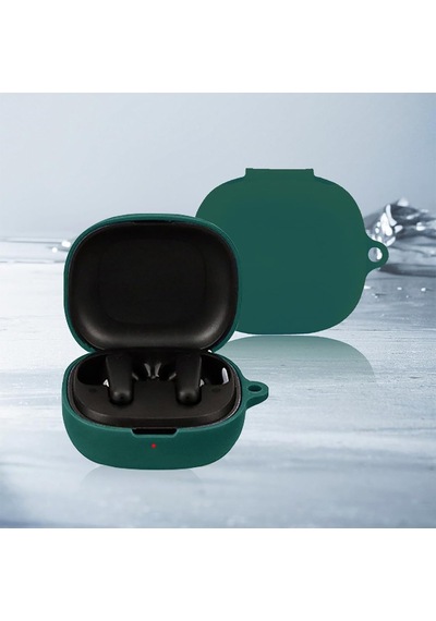 Caseonn Anker Soundcore P31i Kılıf Askı Aparatlı Mat Silikon Pembe