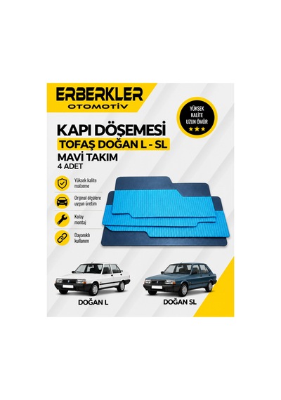 Tofaş Kapı Yüzü Döşemesi Doğan L/sl Mavi Takım - Erb2150