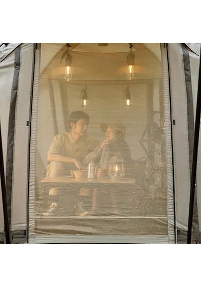 Naturehike Glamping Upf50+ Aries Beta 4-6 Kişilik Tünel Çadır Çok Renkli
