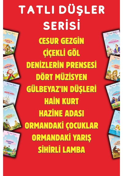 Tatlı Düşler Serisi Kutulu 10 Kitap