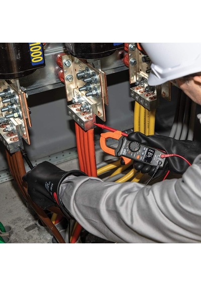 Dijital Kelepçe Ölçer, Otomatik Mesafe 400 Amp Ölçüm Elektronik Ac/dc Voltaj Ac/dc Akım Direnci Ve Trms, Klein To