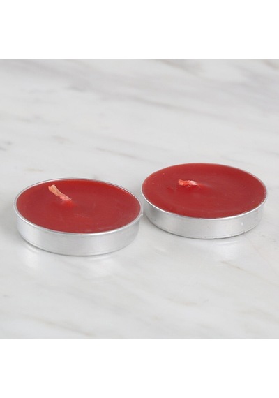 Loren 2'li Tealight Mum Kırmızı