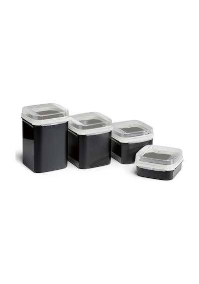 Tupperware Özel Kare Siyah Kutu 2.6l