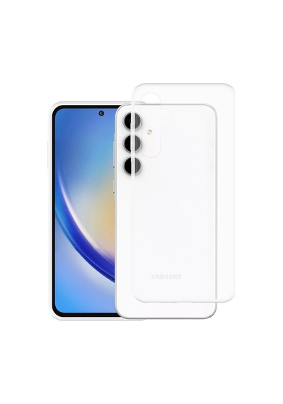 Newface - 627 - Samsung Galaxy Uyumlu A35 5g Kılıf Lüx - Csmo-tex - Şeffaf Silikon