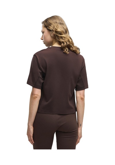 Puma Her Relaxed Kadın Kahverengi Günlük Stil T-shirt 69403033