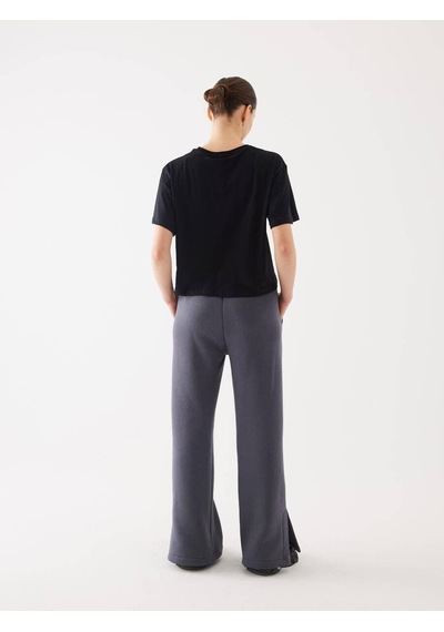 Füme Şardonlu Yırtmaç Detay Jogger 001