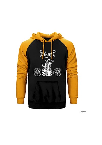 Beherit Kırmızı Renk Reglan Kol Sweatshirt / Hoodie