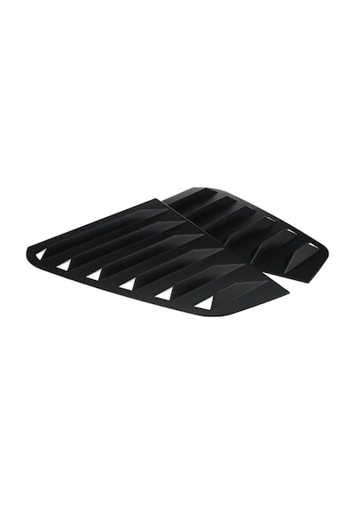 Golf 7 - 7,5 2012 - 2020 İçin Uyumlu Kelebek Cam Kaplaması R Parlak Siyah Abs Piano Black
