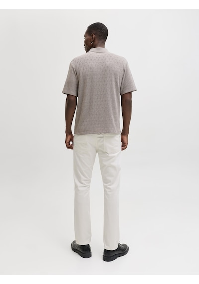 Jack & Jones Clark Finn Esnek Pamuklu Erkek Pantolon Beyaz
