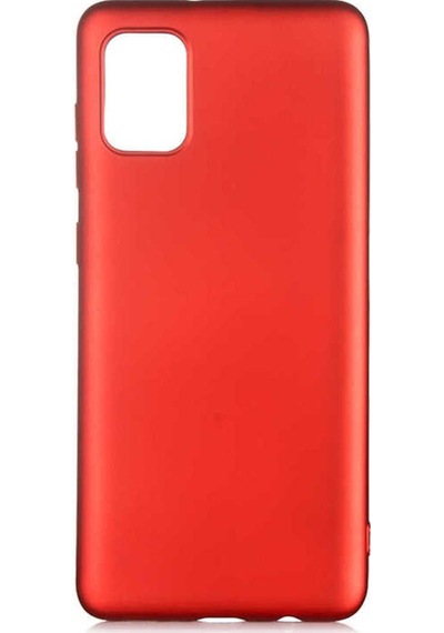 Samsung Uyumlu Galaxy A02s Kılıf Zore Premier Silikon Kapak Kırmızı