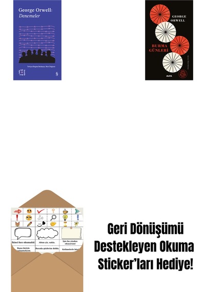 Everest Açıkhava 24 - Denemeler + Burma Günleri Ciltli + Okuma Sticker'ları