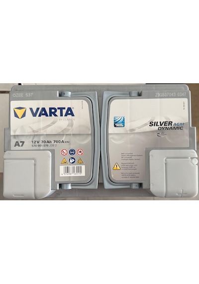 Varta / A7 Agm 70 Amper Akü 2025 Tarihli