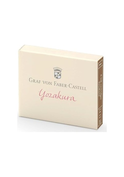 Graf Von Faber-castell Dolma Kalem Kartuşu, 6 Lı, Yozakura Renk, Suya Ve Silinmeye Dayanıklı, Işığa Karşı Dirençli, Ergonomik, Tek Kullanımlık --- Graf Von Faber-castell Dolma Kalem Kartuşu, 6 Lı, Yozakura Renk, Suya Ve Silinmeye Dayanıklı, Işığa Karşı Dirençli, Ergonomik, Tek Kullanımlık ---