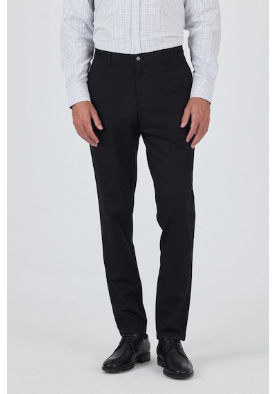 İmza Siyah Gabardin Yan Cep Düz Paça Comfort Fit Pamuklu Casual Chino Pantolon 1003250121 Siyah İmza Siyah Gabardin Yan Cep Düz Paça Comfort Fit Pamuklu Casual Chino Pantolon 1003250121 Siyah