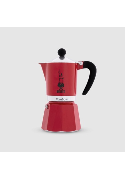 Bialetti Rainbow Kırmızı Mokapot 6 Cup