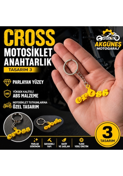 7 Çeşit Motosiklet Temalı 3d Anahtarlık Motosiklet Severlere Özel