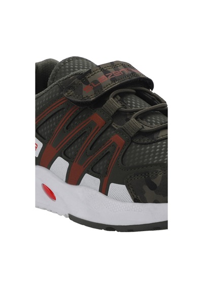 Slazenger Elıps Erkek Çocuk Haki Kamuflaj Sneaker Haki Kamuflaj