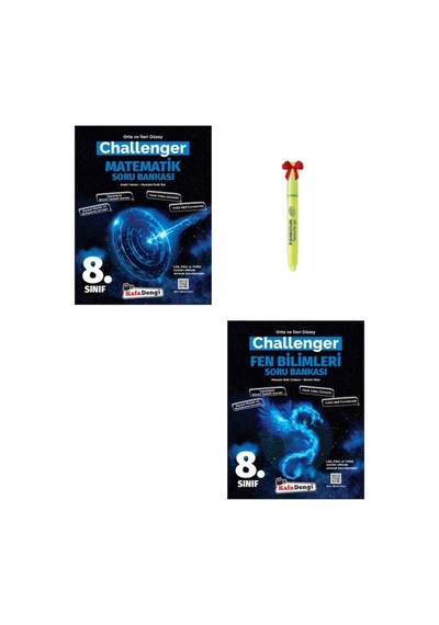 Lgs 8.Sınıf Challenger Matematik Fen Bilimleri Soru Bankası