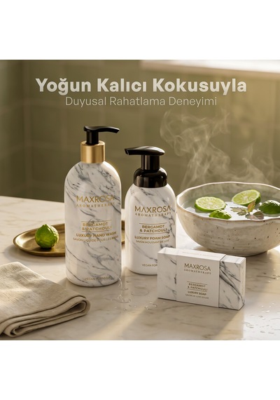 Maxrosa Aromatherapy Bergamot & Patchouli Sıvı Sabun 500 Ml