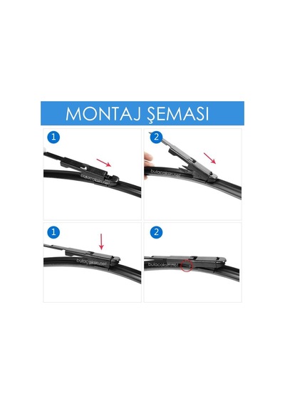 Sentinel Mercedes GLK Muz Silecek Takımı (2014-2016)