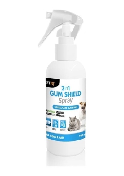 Vetiq 2in1 Gum Shield Köpek Ağız ve Diş Bakım Spreyi 100 ML