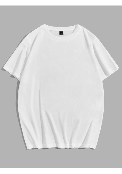 Startmore Erkek Beyaz Mountaın Baskılı Bisiklet Yaka Tshirt Beyaz