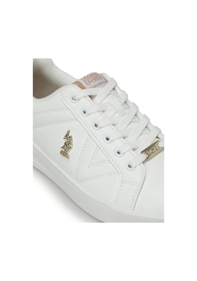 U.s. Polo Assn. Exxy 4fx Kadın Beyaz Sneaker Ayakkabı-beyaz Beyaz