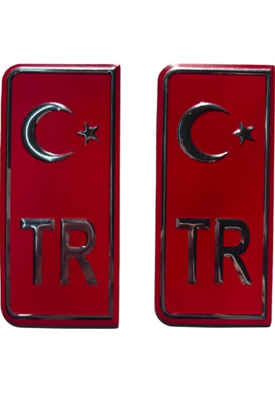 Tr Plaka Sticker 5 Takım