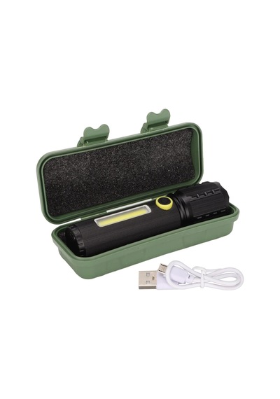 Powermaster 500 Metre Mesafeli El Feneri Uzun Menzilli Şarjlı El Feneri Su Geçirmez 2200 Mah
