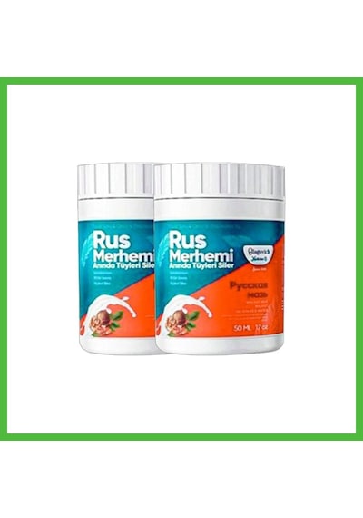 Vaveni Glegnd Turquoise 2li Adet Glegnd Ceviz & Ceviz Sütü Russ Merhemi 50 Ml Tüylere Krem Arz