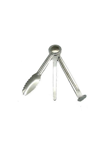 Pipsan Krom Pipo Kaşık 8.5  Cm