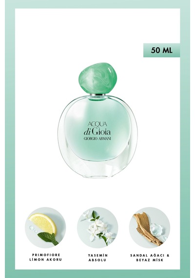 Acqua Di Gioia Edp 50 Ml Kadın Parfüm 3605521172587 Fresh