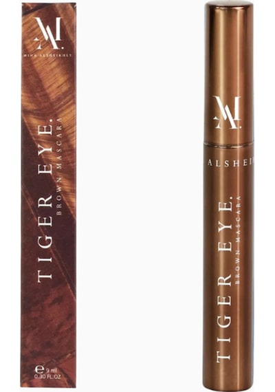 By Mina Al Sheikhly Tiger Eye Brown Maskara 9ml Suya Dayanıklı Kahverengi