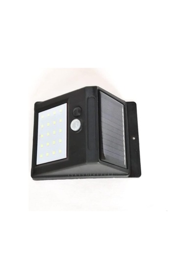Güneş Enerjili Sensörlü Dış Mekan Solar Led Lamba 20 Ledli Diğer