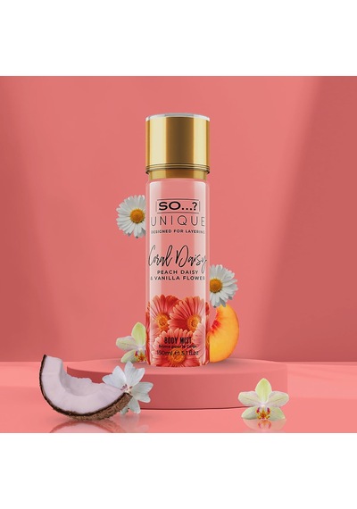 So Unique Coral Daisy Vücut Spreyi 150ml