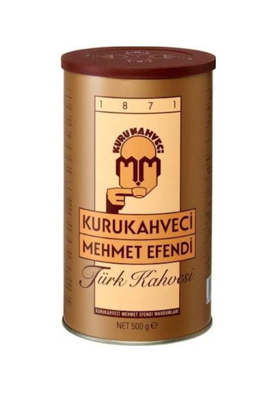 Kurukahveci Mehmet Efendi Türk Kahvesi Teneke 500 G X 6 Adet