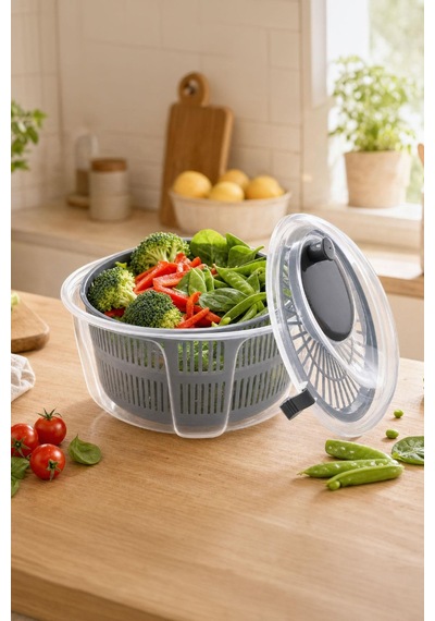 Selka Home Salata Kurutucu 4.4 Lt Gri