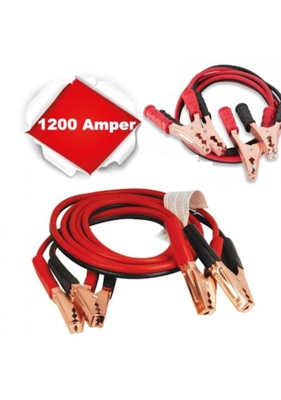 Akü Takviye Kablosu 1200 Amper Taşıma Çantalı 5492