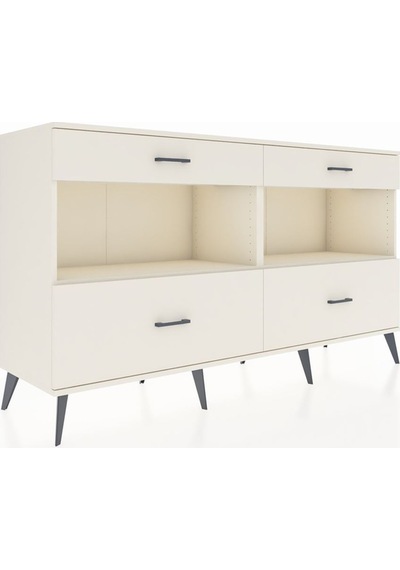 Hyperion Konsol 2 Raflı 4 Çekmeceli 176x44x99 Aytaşı-aytaşı Aytaşı-aytaşı