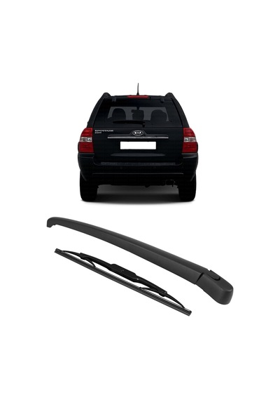 Kia Sportage 2005-2010 Uyumlu Arka Cam Silecek Kolu Ve Süpürgesi Takım 988112e000