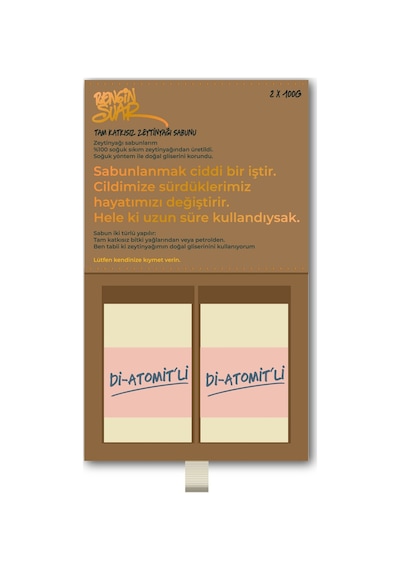 Rengin Suar Diatomitli Zeytinyağı Sabunu 2 x 100 ML