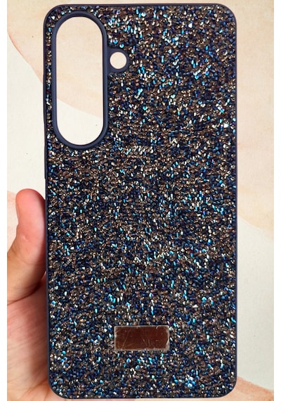 Samsung Galaxy S26 Plus Yıldız Tozu Premium Lacivert Silikon Kılıf