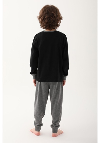 Mickey Mouse D4821-3 Çocuk  Siyah Pijama